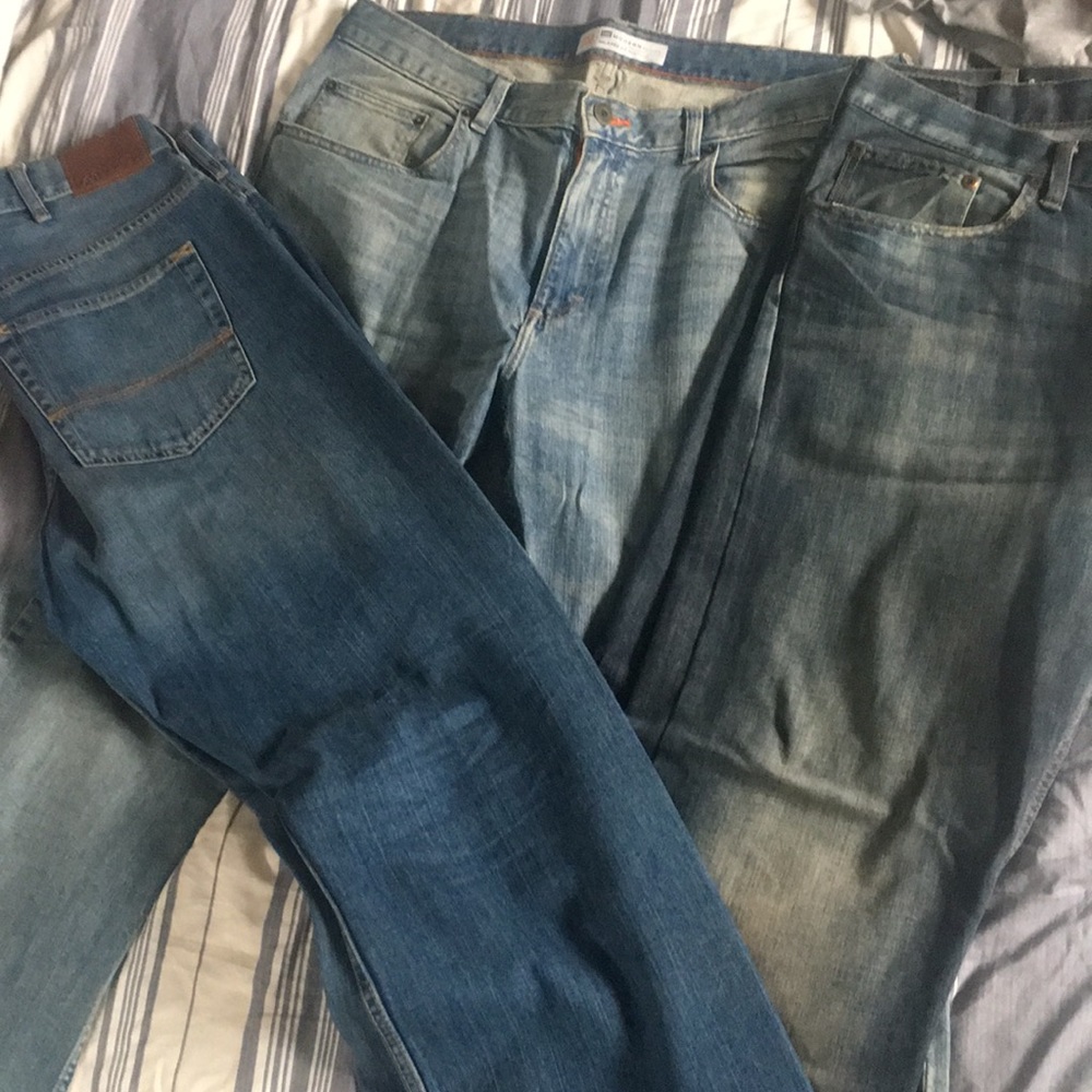 Lee relaxed fit jeans 3 pair.   Bundle